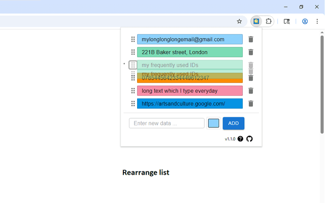 Add Text Screenshot
