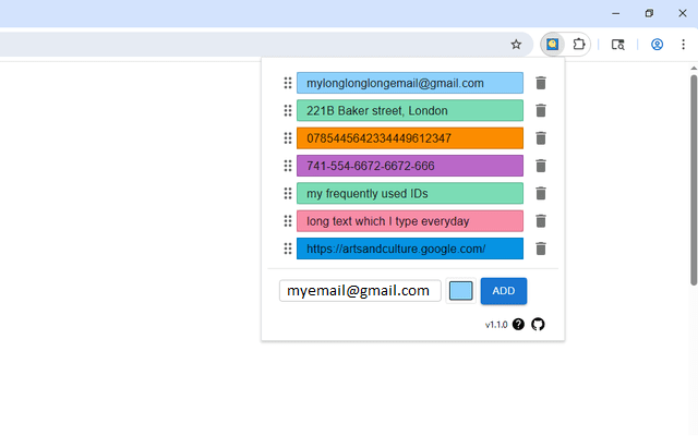 Add Text Screenshot